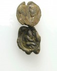 Lot of 2 Greek-Roman PB Seals, to be catalog. Lot sold as it, no returns