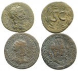 Lot of 2 Roman Provincial Æ coins, to be catalog. Lot sold as it, no returns