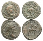 Lot of 2 Roman Provincial Æ coins, including Septimius Severus and Elagabalus. Lot sold as it, no returns