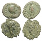 Lot of 2 Roman Provincial Æ coins, to be catalog. Lot sold as it, no returns