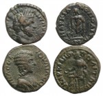 Lot of 2 Roman Provincial Æ coins, to be catalog. Lot sold as it, no returns