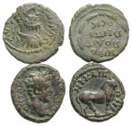 Lot of 2 Roman Provincial Æ coins, to be catalog. Lot sold as it, no returns