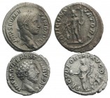 Lot of 2 Roman Imperial AR Denarii, including Marcus Aurelius and Severus Alexander. Lot sold as it, no returns