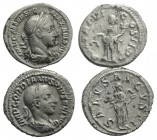 Lot of 2 Roman Imperial AR Denarii, including Severus Alexander and Gordian III. Lot sold as it, no returns