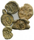 Lot of 5 Byzantine PB Seals, to be catalog. Lot sold as it, no returns