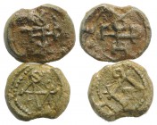 Lot of 2 Byzantine PB Seals, to be catalog. Lot sold as it, no returns