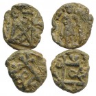 Lot of 2 Byzantine PB Seals, to be catalog. Lot sold as it, no returns