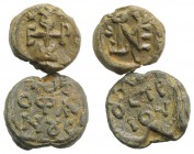 Lot of 2 Byzantine PB Seals, to be catalog. Lot sold as it, no returns