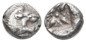 Greek
IONIA. Miletos. (Late 6th-early 5th centuries BC).
AR Diobol (9.27mm 1.17g)