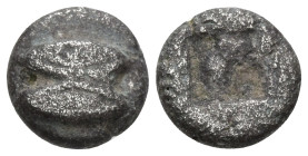 Greek
LESBOS. Uncertain mint. (Circa 500-450 BC).
BI 1/36 Stater (5.6mm 0.23g)