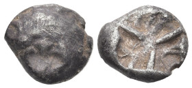 Greek
MYSIA. Parion. (5th century BC).
AR Drachm (14.22mm 3.89g)