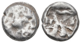 Greek
MYSIA. Parion. (5th century BC).
AR Drachm (14.44mm 3.92g)