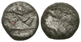 Greek
ACHAEMENID EMPIRE. Time of Darios I to Atraxerxes III (Circa 485-340 BC). Sardes
AR Siglos (16.72mm 4.26g)