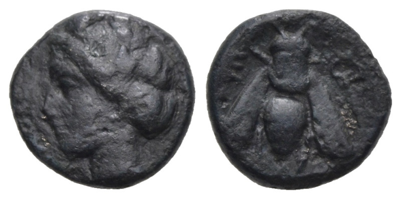 Greek
IONIA. Ephesos. (Circa 375-325 BC)
AE Bronze (11.5mm 1.29g)