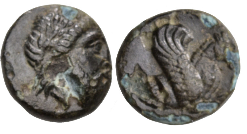 Greek
MYSIA. Adramytion. (4th century BC).
AE Bronze (10.7mm 1.48g)