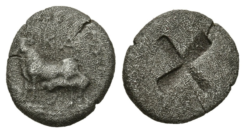 Greek
BITHYNIA. Kalchedon. (340-340 BC).
AR Trihemiobol (11.06mm 1.g)