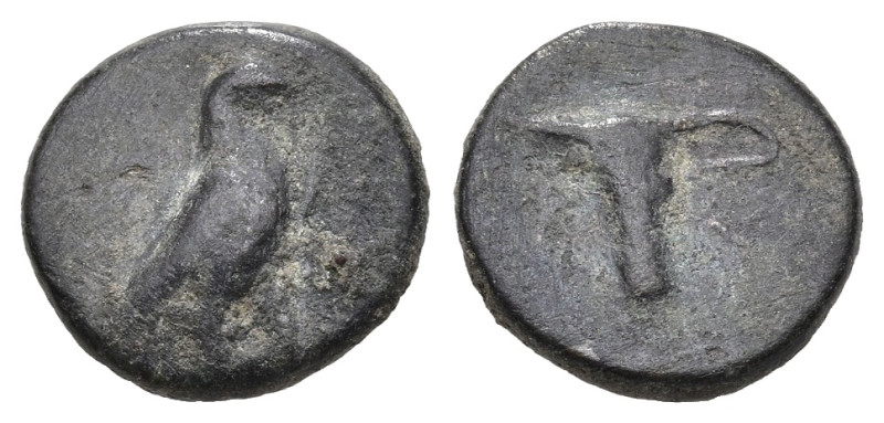 Greek
AEOLIS. Kyme. (circa 320-250 BC)
AE Bronze (10.03mm 0.93g)