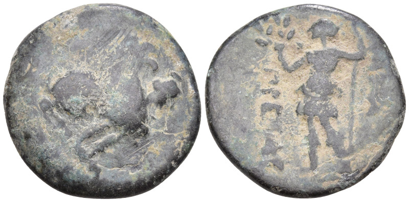 Greek
PAMPHYLIA. Perge. (circa 200-0 BC).
AE Bronze (23.4mm 3.43g)