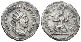Roman Imperial
Philip I (244-249 AD). Rome
AR Antoninianus (19.88mm 3.59g)