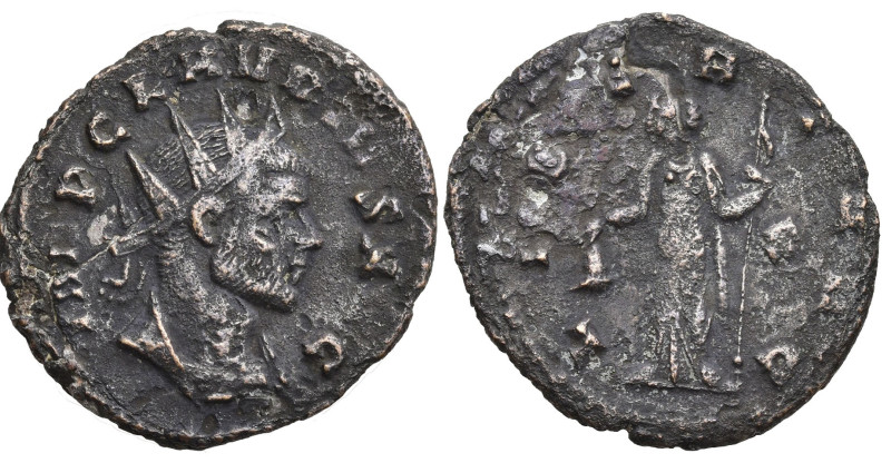 Roman Imperial
Claudius II Gothicus (268-270 AD).
AE Antoninianus (22.18mm 2.1...