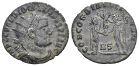 Roman Imperial
Diocletian (284-305 AD). Heraclea.
AE Radiate (20.84mm 2.75g)