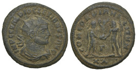 Roman Imperial
Diocletian (284-305 AD). Kyzikos.
AE Radiate (21.33mm 3.76g)