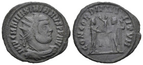 Roman Imperial
Maximianus (286-305 AD). Kyzikos
AE Radiate (23.6mm 2.23g)