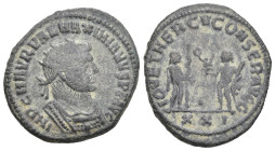 Roman Imperial
Maximianus (286-305 AD).
AE Antoninianus (21.52mm 4.81g)