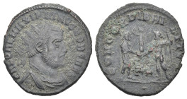 Roman Imperial
Galerius Maximianus, as Caesar (293-305 AD). Kyzikos
AE Radiate (21.03mm 2.94g)