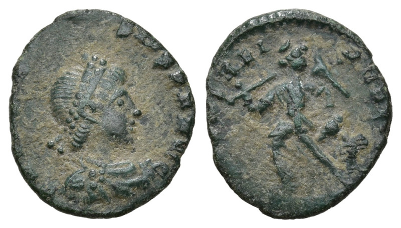 Roman Imperial
AE Bronze (10.47mm 0.74g)