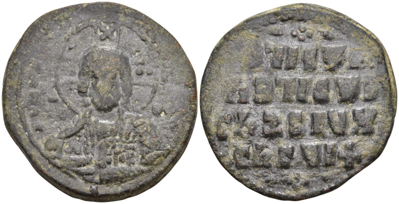 Byzantine
Anonymous, Time of Basil II with Constantine VIII (976-1025 AD)
AE F...