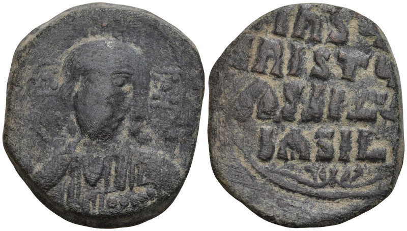 Byzantine
Anonymous Follis. Time of Basil II with Constantine VIII (976-1025.AD...