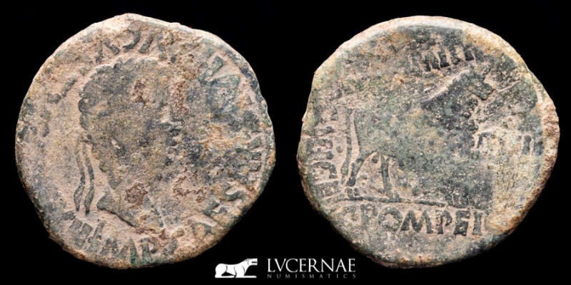 Roman Hispania - Augustus (27 B.C. - 14 A.D.)
Æ As (12.55 g., 28 mm) of Lepida-C...