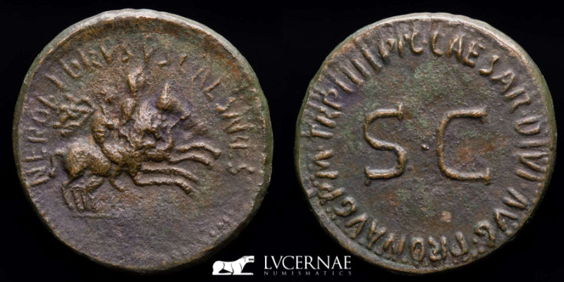 Roman Empire - Scarce Caligula for Nero & Drusus Caesares (sons of Germanicus an...