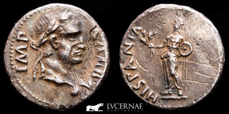 Roman Empire - Galba. AD 68-69. Silver denarius (3.42 g., 18 mm). 
Tarraco mint....