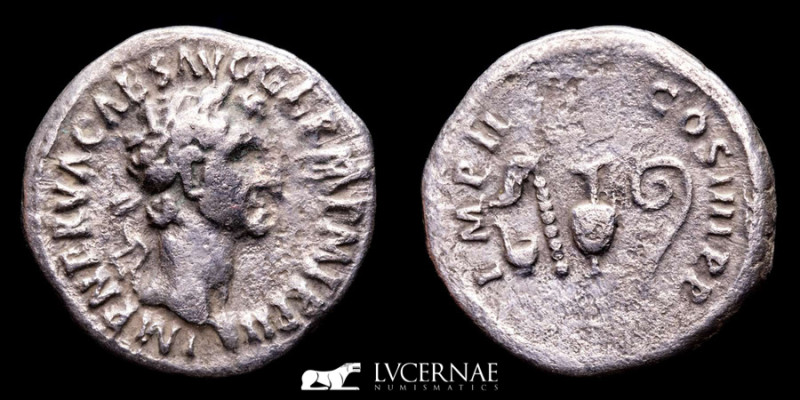 Roman Empire - Nerva (96-98 A.D.)
Silver denarius, (3.08 g., 20 mm.) From Rome m...