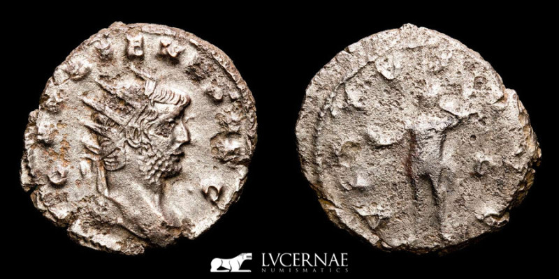 Roman Empire - Gallienus (253-268 A.D.) Billon silvered antoninianus (4,00 g 21 ...