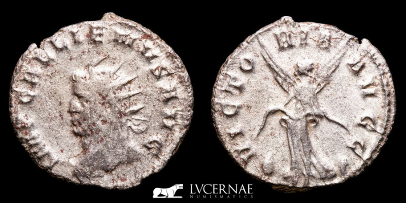 Roman Empire - Gallienus (253-268 A.D). Silver antoninianus (3,84 g. 22 mm.). Me...