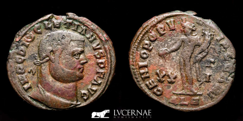 Roman Empire - Diocletian AD 284-305. - Alexandria. - Follis Æ (8.21 g., 28 mm.)...