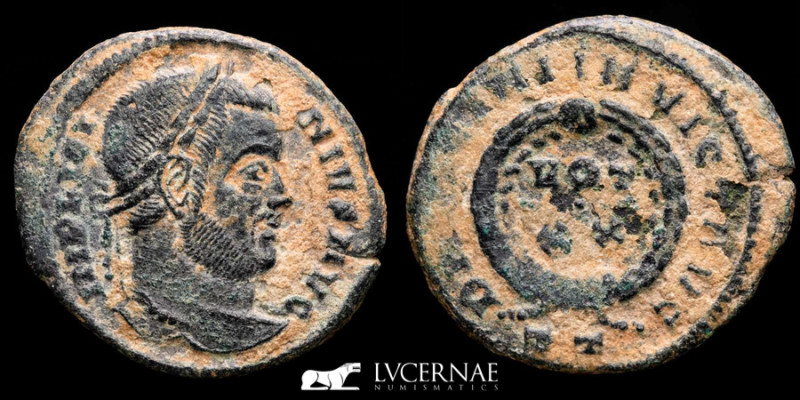 Roman Empire - Licinius I (308-324 A.D.)
Bronze follis (2.82 g. 20 mm.) Ticinum ...