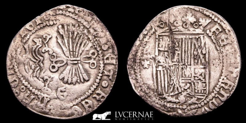 Spain - Catholic Kings (1474-1504) 

Silver Real (3,07 g. 27 mm.). Mint of Grana...