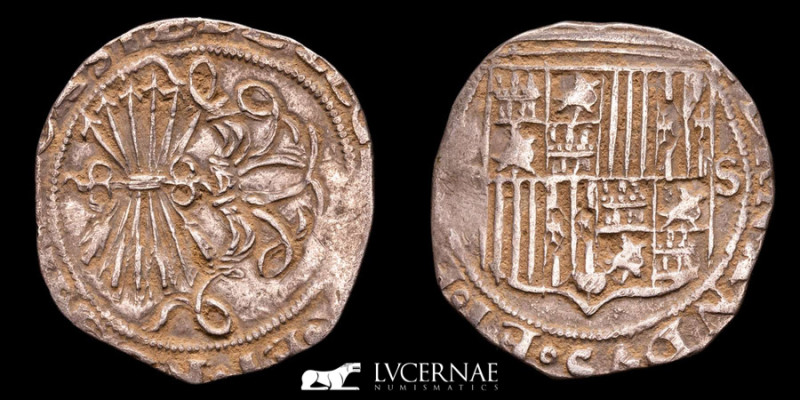 Spain - Catholic Kings (1474-1504) 

Silver Real (3.37 g. 24 mm.). Mint of Sevil...