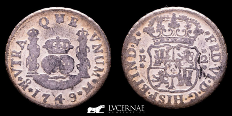 Spain - Fernando VI (1746-1759) Silver 2 reales. Minted in México, 1749.

(6.43 ...