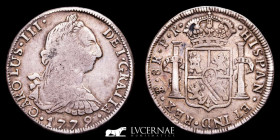 Charles III (1759 - 1788) Silver 8 Reales 26.63 g. 40 mm. Potosi-PR 1779 Good fine