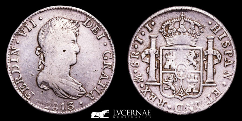 Spain - Fernando VII (1808-1833) 

Silver 8 reales (26,80 g. 40 mm.) from Mexico...