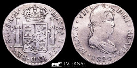 Fernando VII Silver 8 Reales 26,86 g., 38 mm Guatemala 1820. NG - M Good very fine