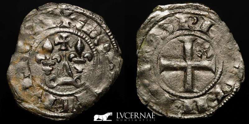 France Royale - PHILIPPE IV le BEL (1285-1314)
Double Tournois. (1.35 g. 21 mm)
...