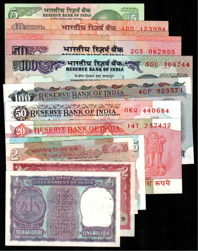 INDIA. 1 rupia. (1966-1980) y 2015. WPM77? y 78a (2$). 2 rupias. No datada y (19...