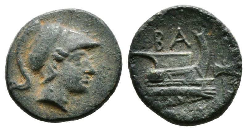 Greek Coins
Kingdom of Macedon, Demetrios I Poliorketes Æ . Salamis, circa 300-2...