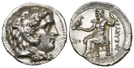 Greek Coins
SELEUKID KINGS OF SYRIA.
Seleukos I Nikator, 312-281 BC. Tetradrachm (17,1Gr 26,30mm), Seleukeia on the Tigris, circa 300-296/5. Head of...